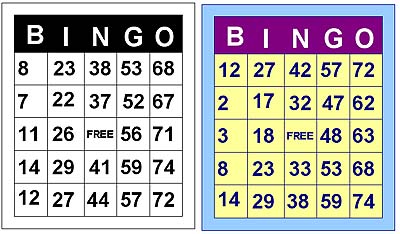 Gingo Cards Sample Loteria Workshop